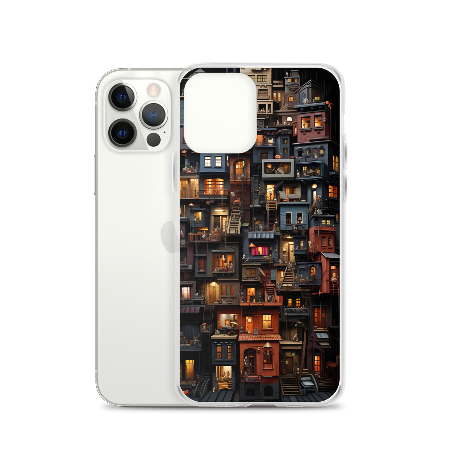 iPhone Case - Stacked Apartments