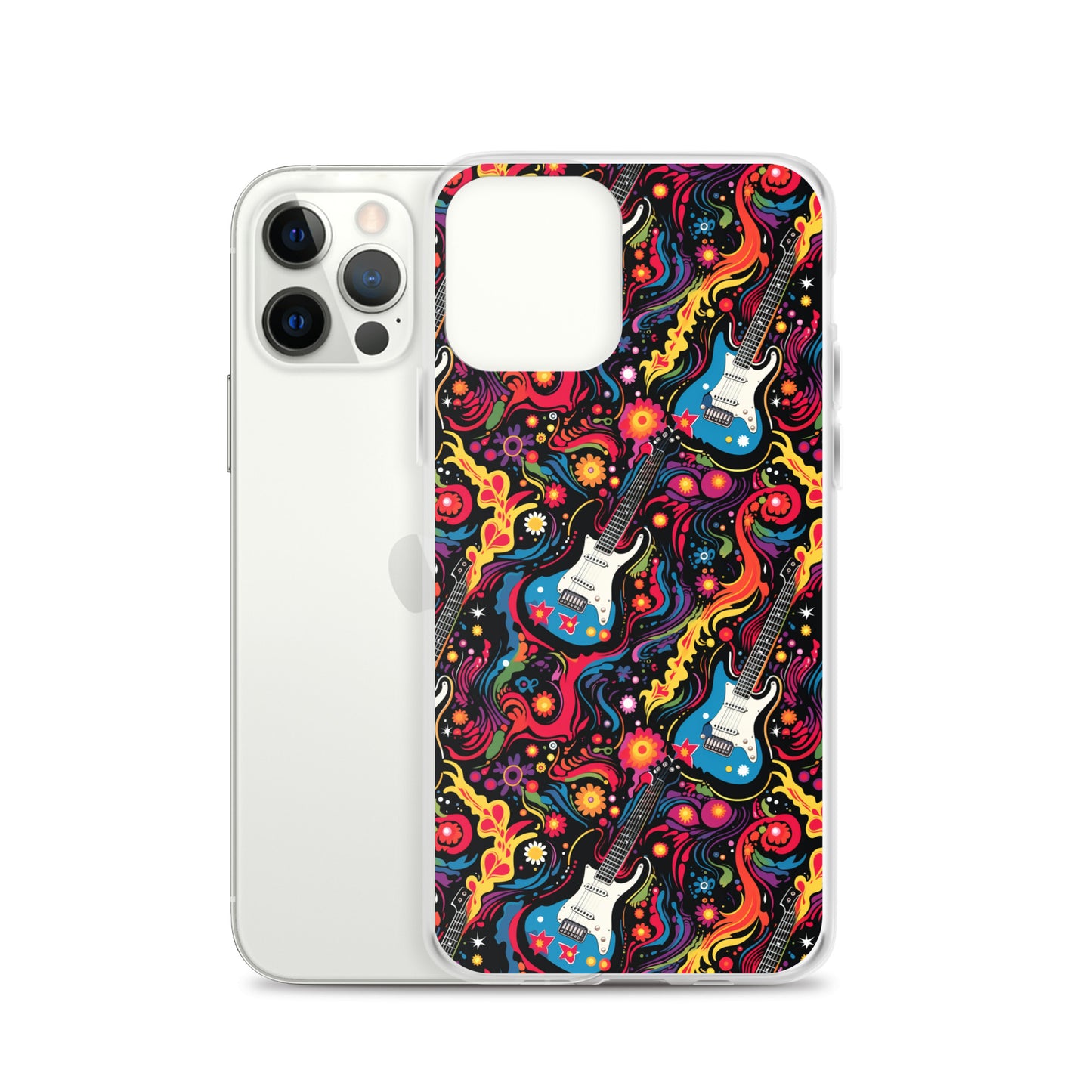 iPhone Case - Psychedelic Guitars