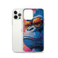 iPhone Case - Blue Gorilla Graffiti Art