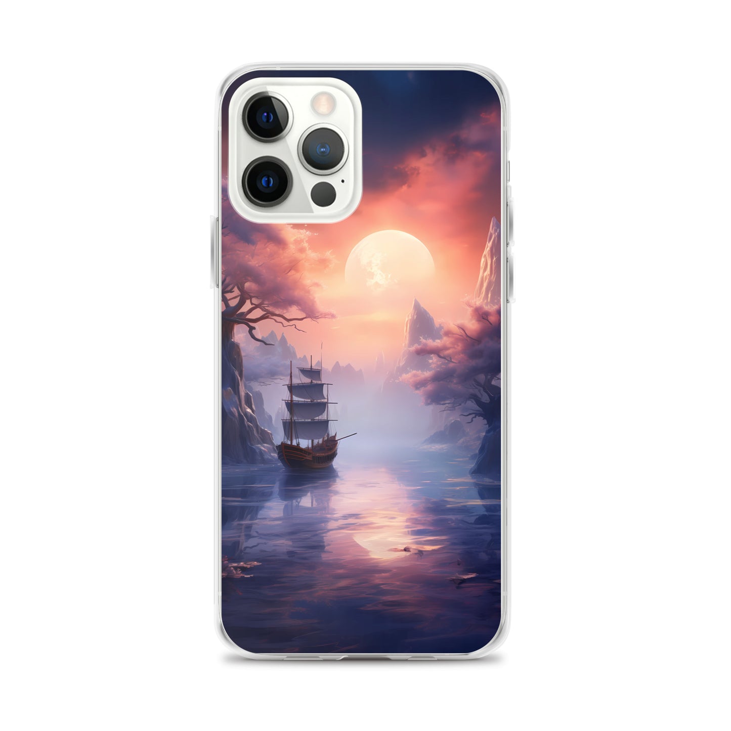 iPhone Case - Japanese Seascape Moonrise