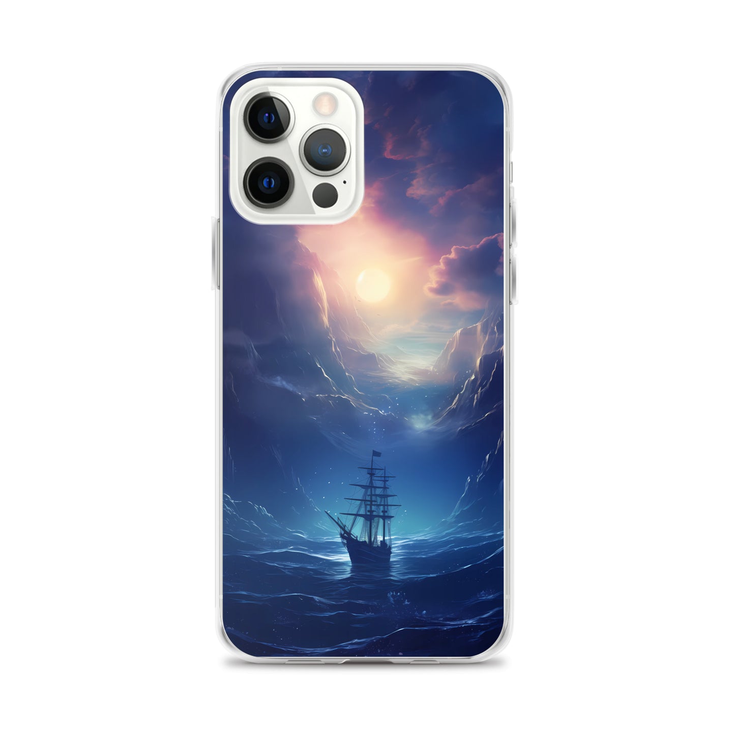 iPhone Case - Wooden Ship in Moonlight