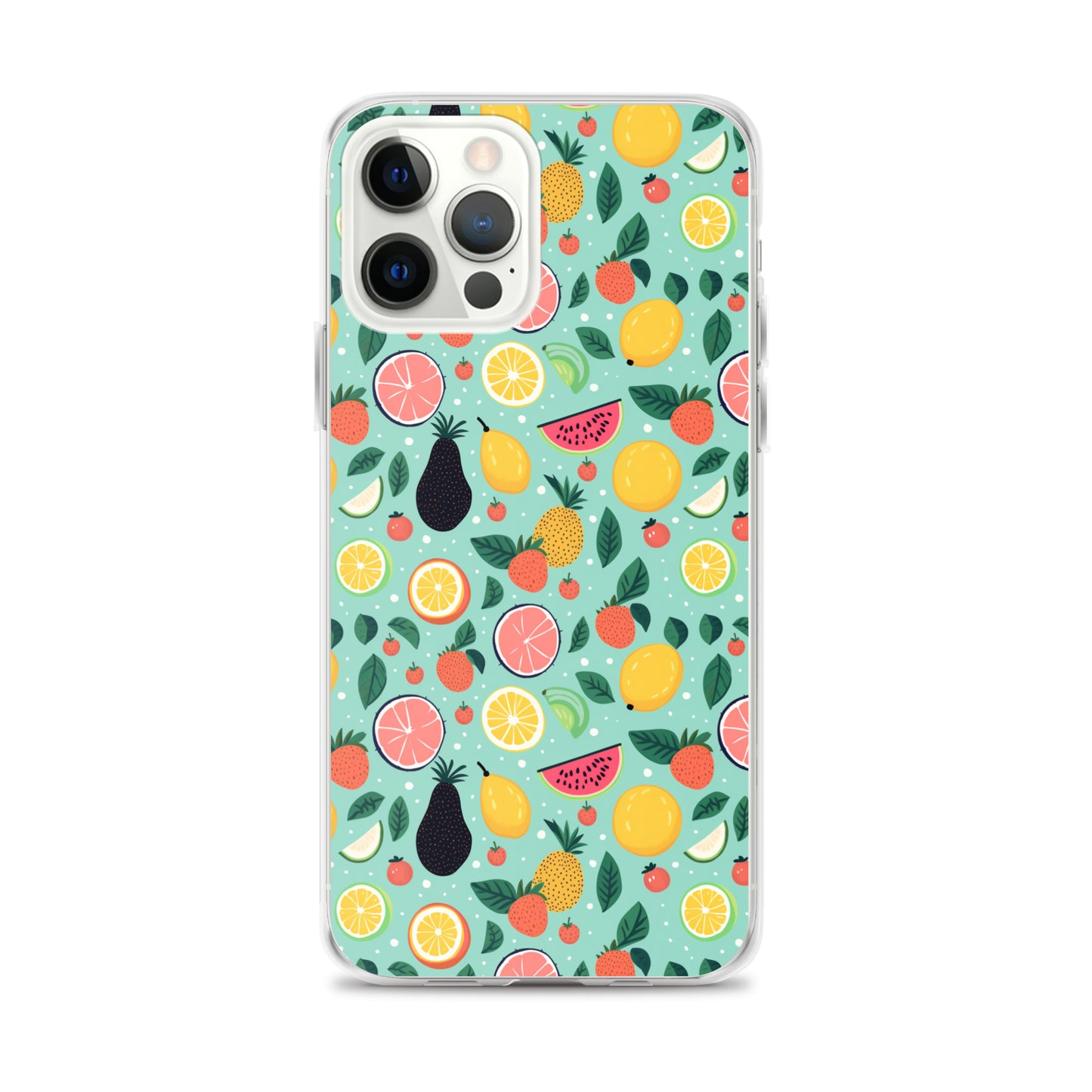 iPhone Case - Fun Fruits Pattern