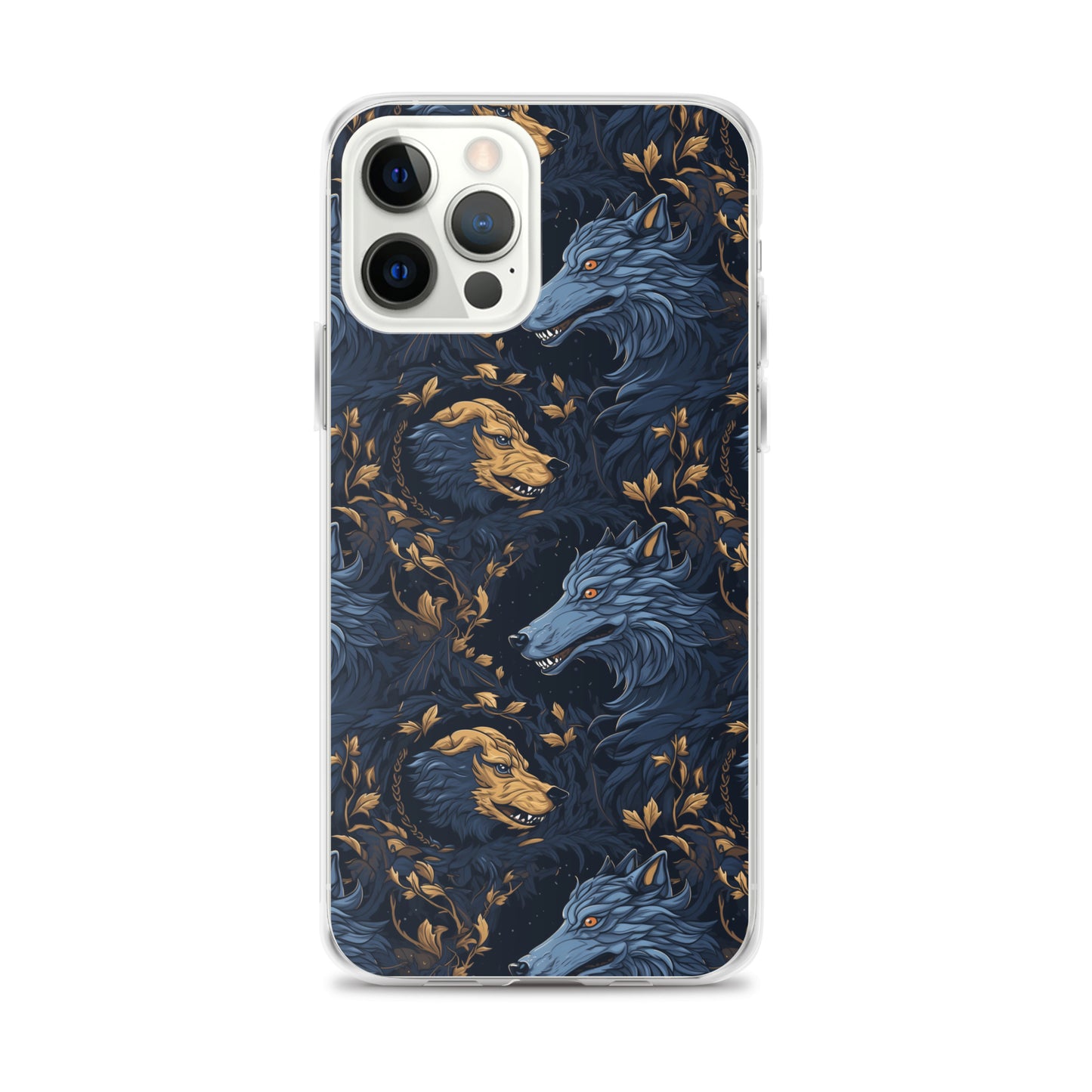 iPhone Case - Wolves Pattern