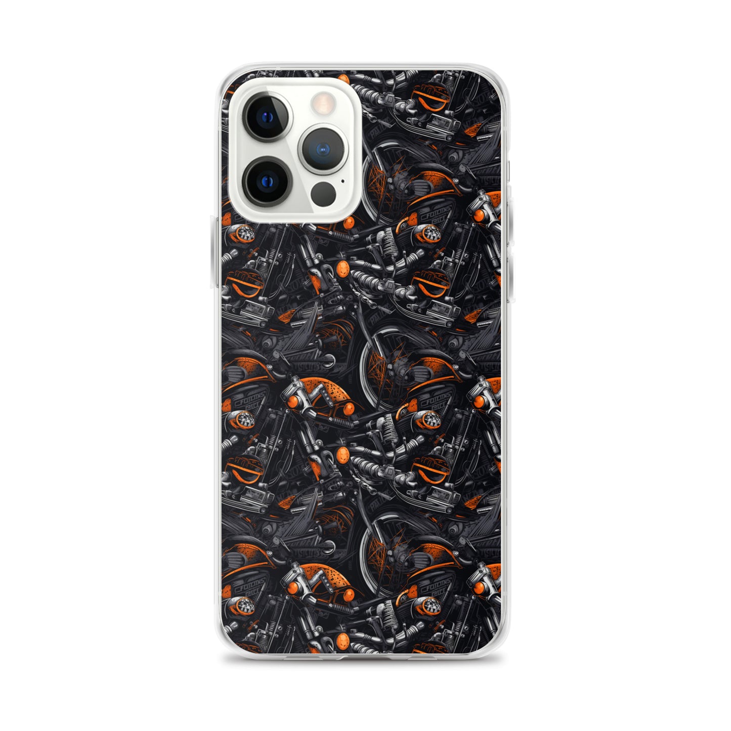 iPhone Case - Motorcycle Pattern