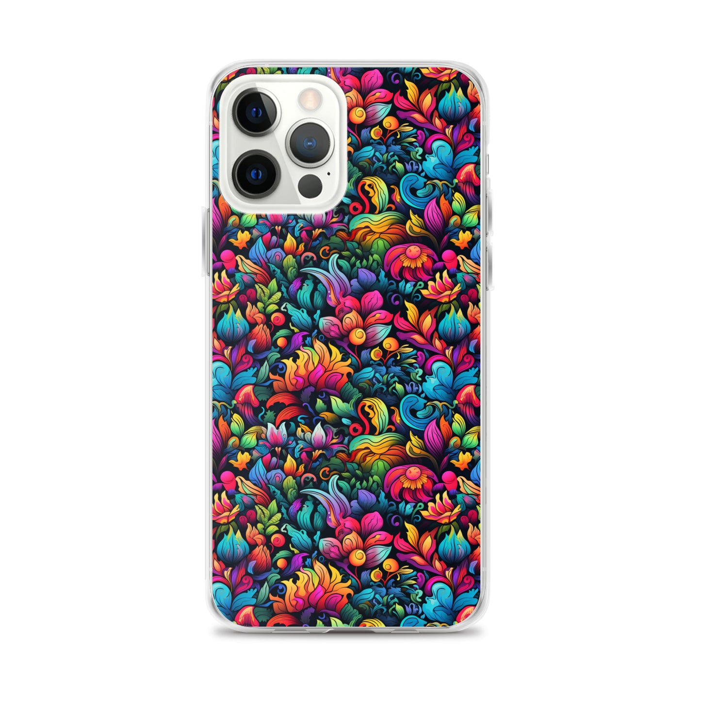 iPhone Case - Psychedelic Flowers