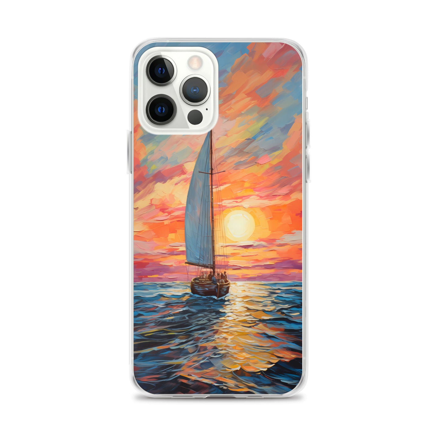 iPhone Case - Luminous Sailboat