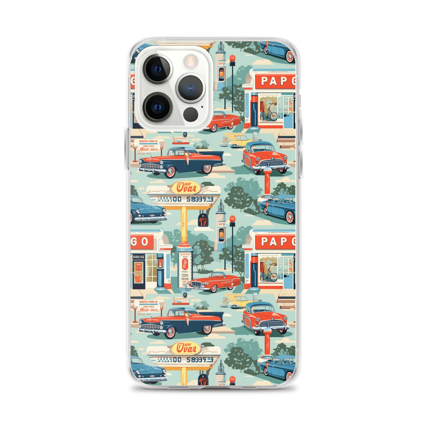 iPhone Case - Retro Roadtrip Rendezvous