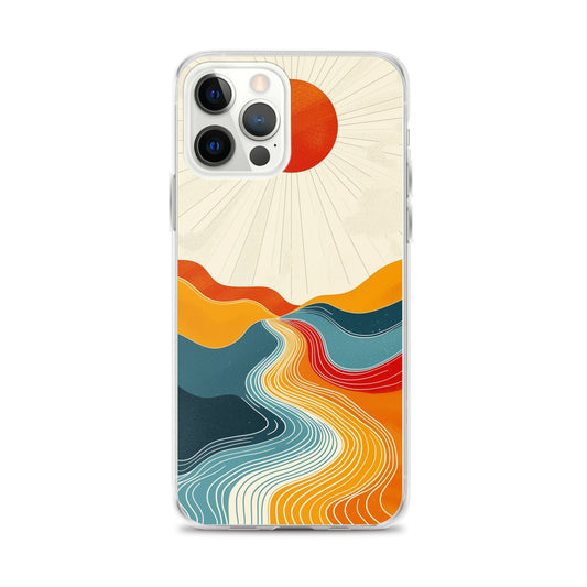 iPhone Case - Crimson Sol Labyrinth
