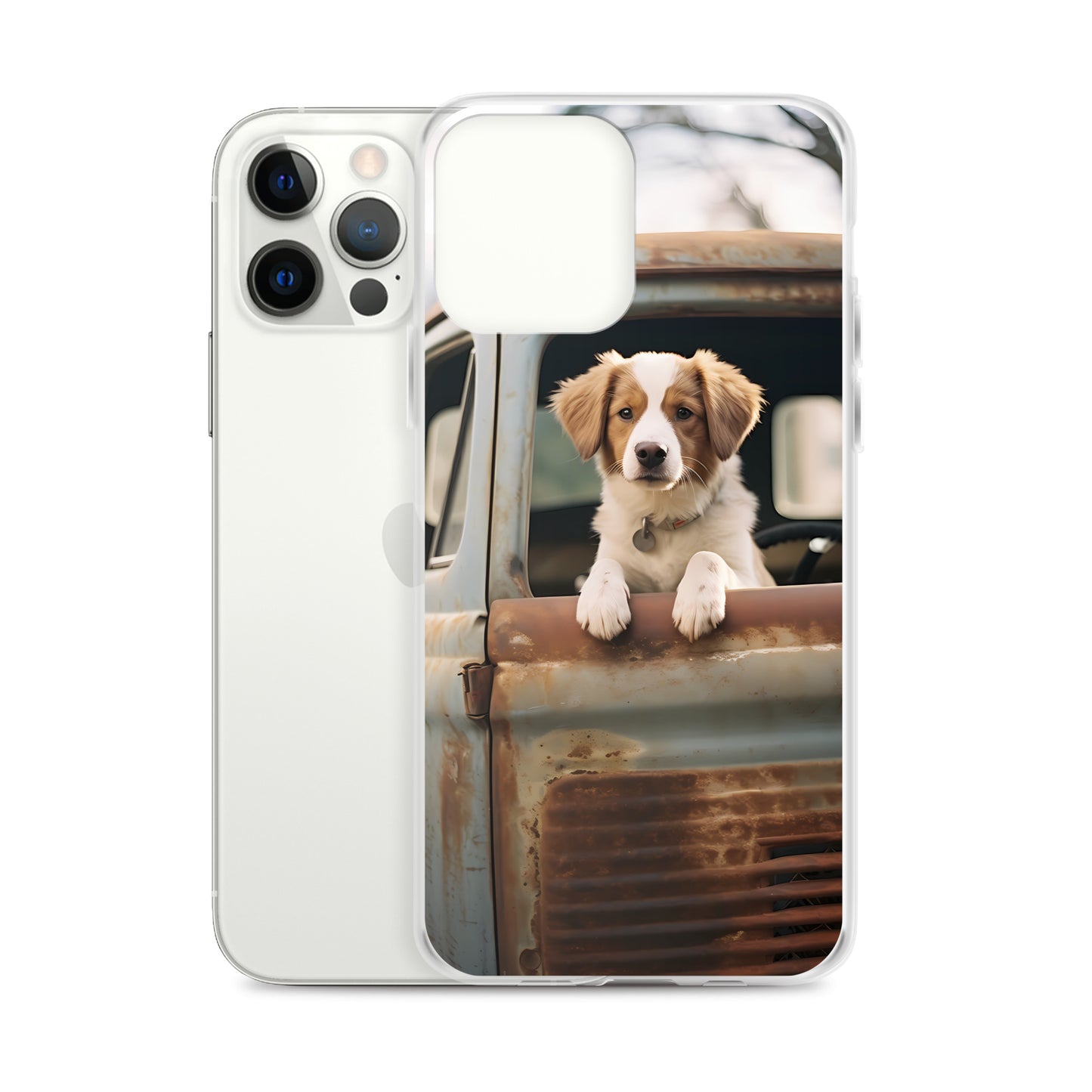iPhone Case - Dog in a Truck