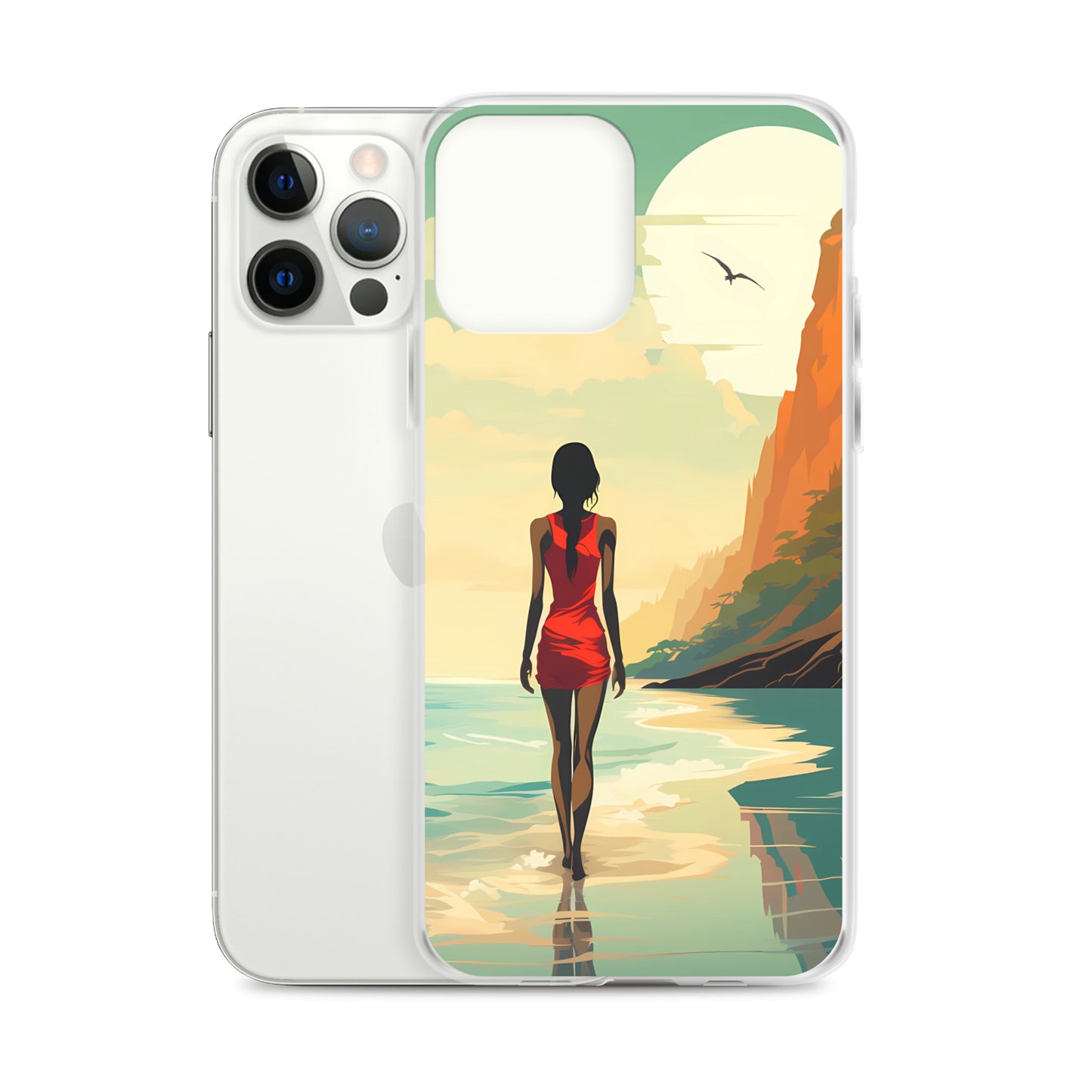 iPhone Case - Minimalist Beach Beauty