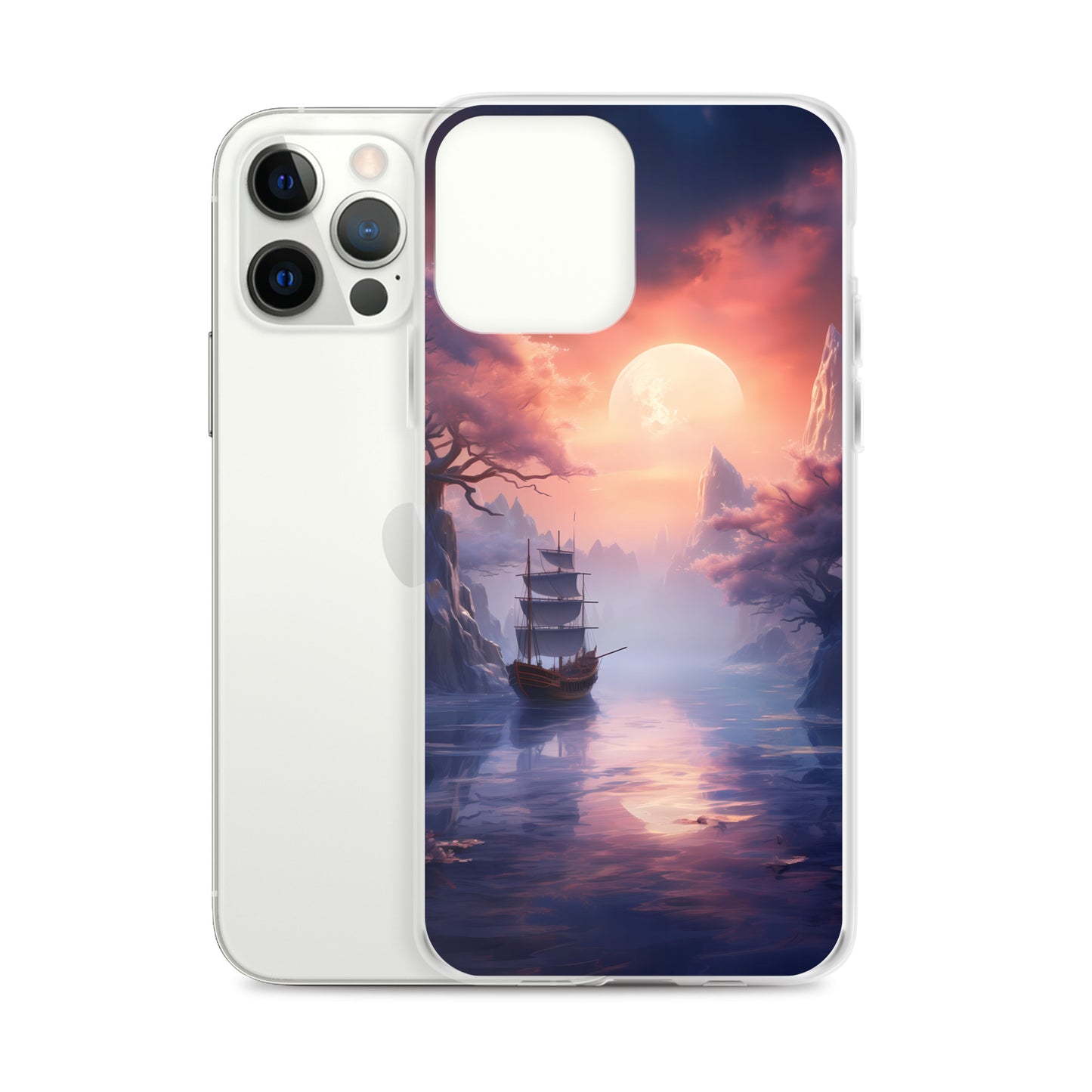 iPhone Case - Japanese Seascape Moonrise