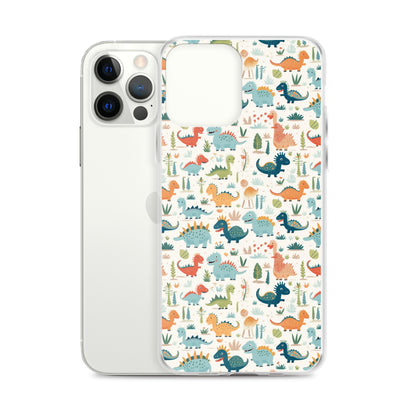 iPhone Case - Cute Dinosaurs Pattern