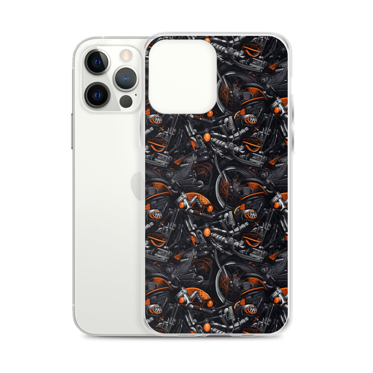 iPhone Case - Motorcycle Pattern