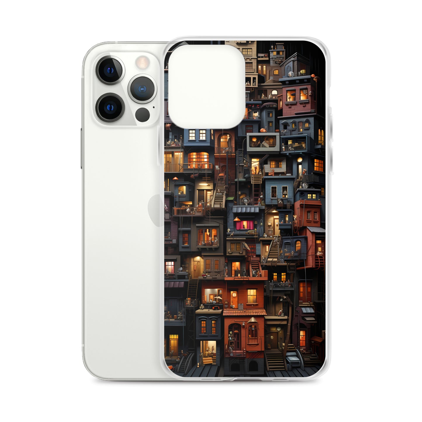 iPhone Case - Stacked Apartments
