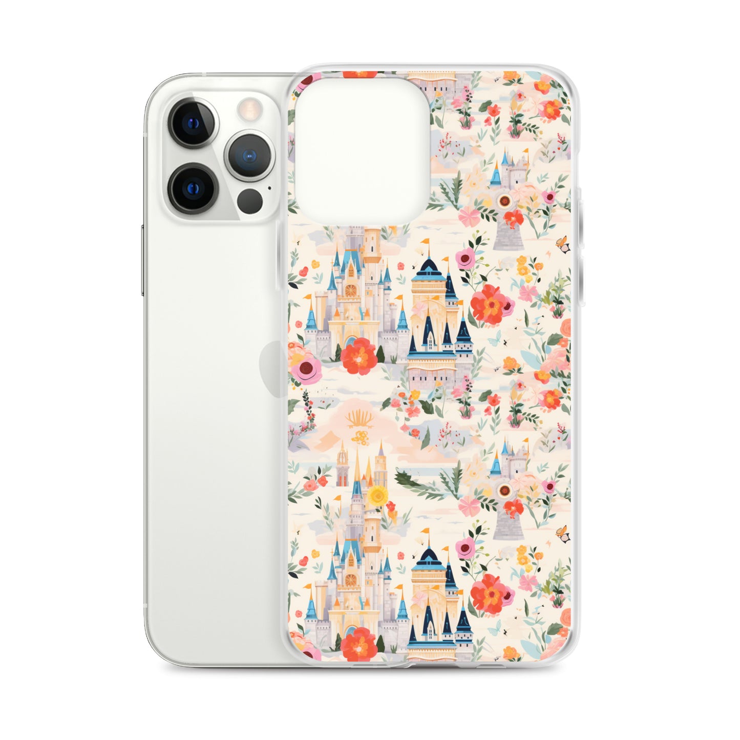 iPhone Case - Castles and Flowers