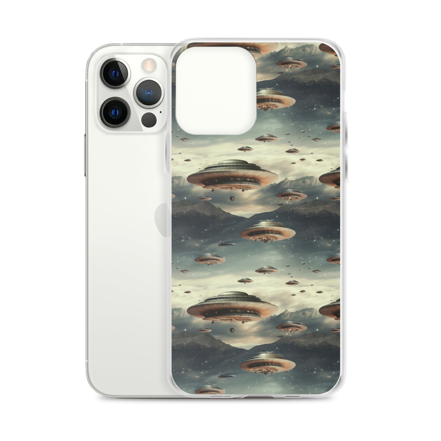 iPhone Case - Flying Saucer Invasion