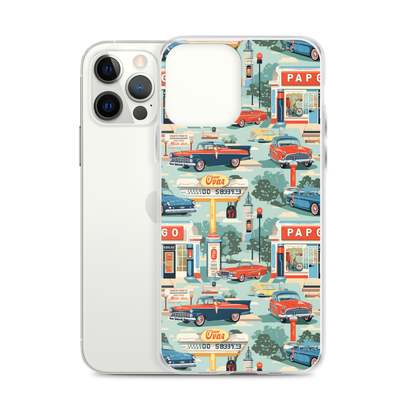 iPhone Case - Retro Roadtrip Rendezvous