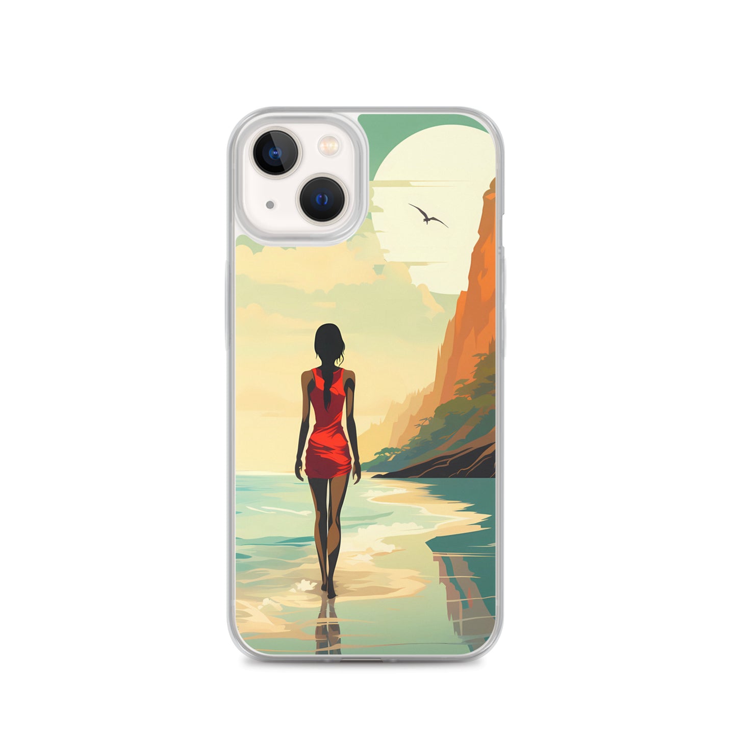 iPhone Case - Minimalist Beach Beauty