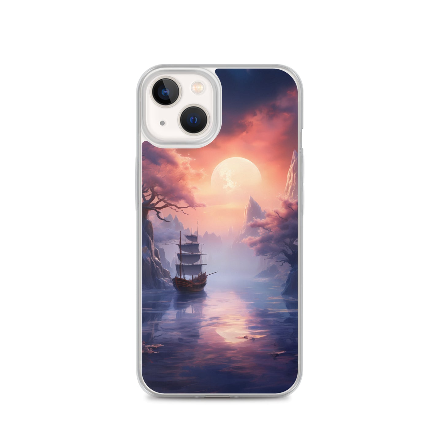 iPhone Case - Japanese Seascape Moonrise