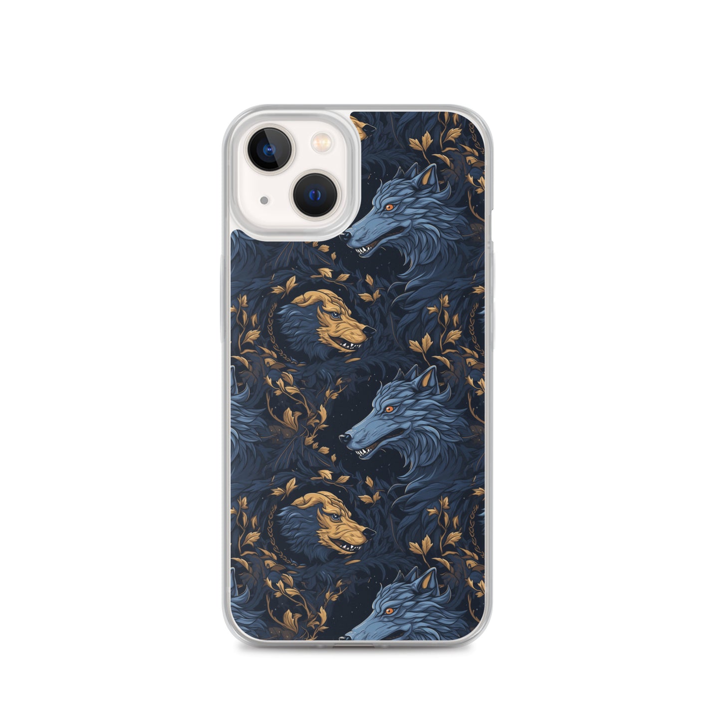 iPhone Case - Wolves Pattern