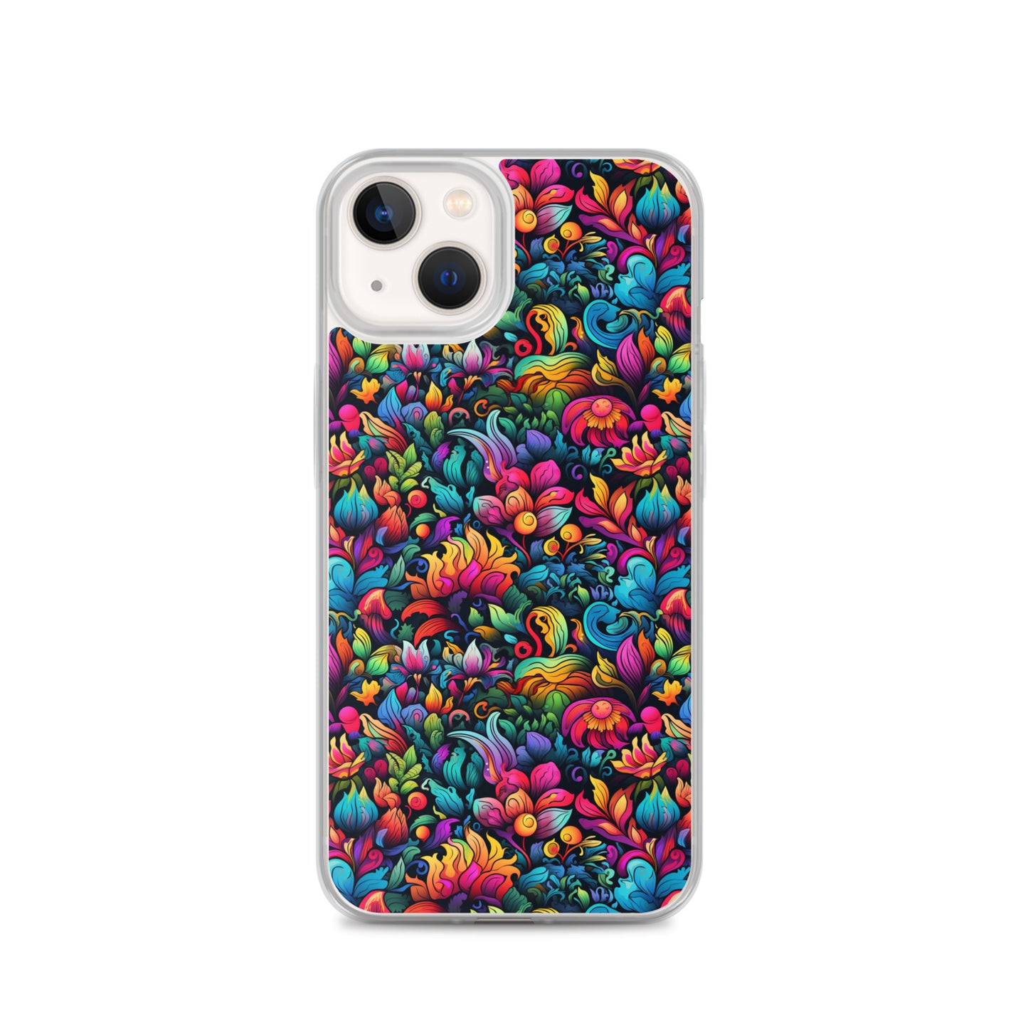 iPhone Case - Psychedelic Flowers