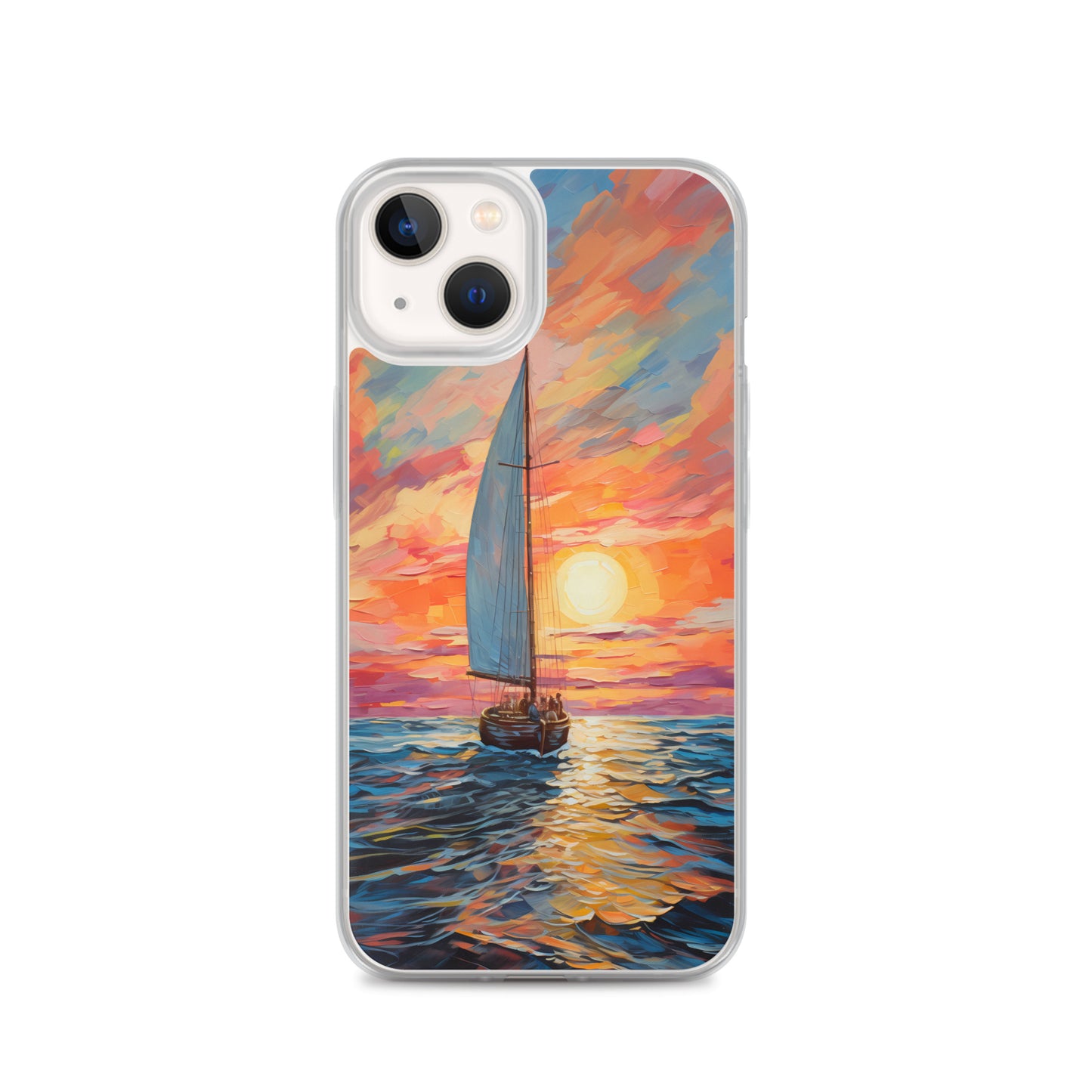 iPhone Case - Luminous Sailboat