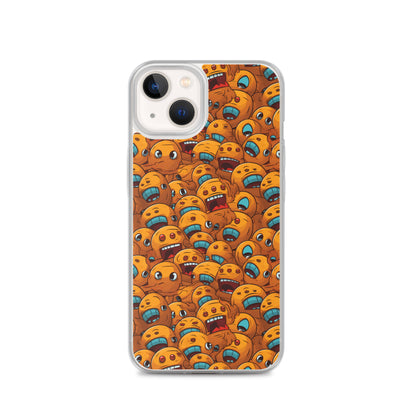 iPhone Case - Deranged Smileys