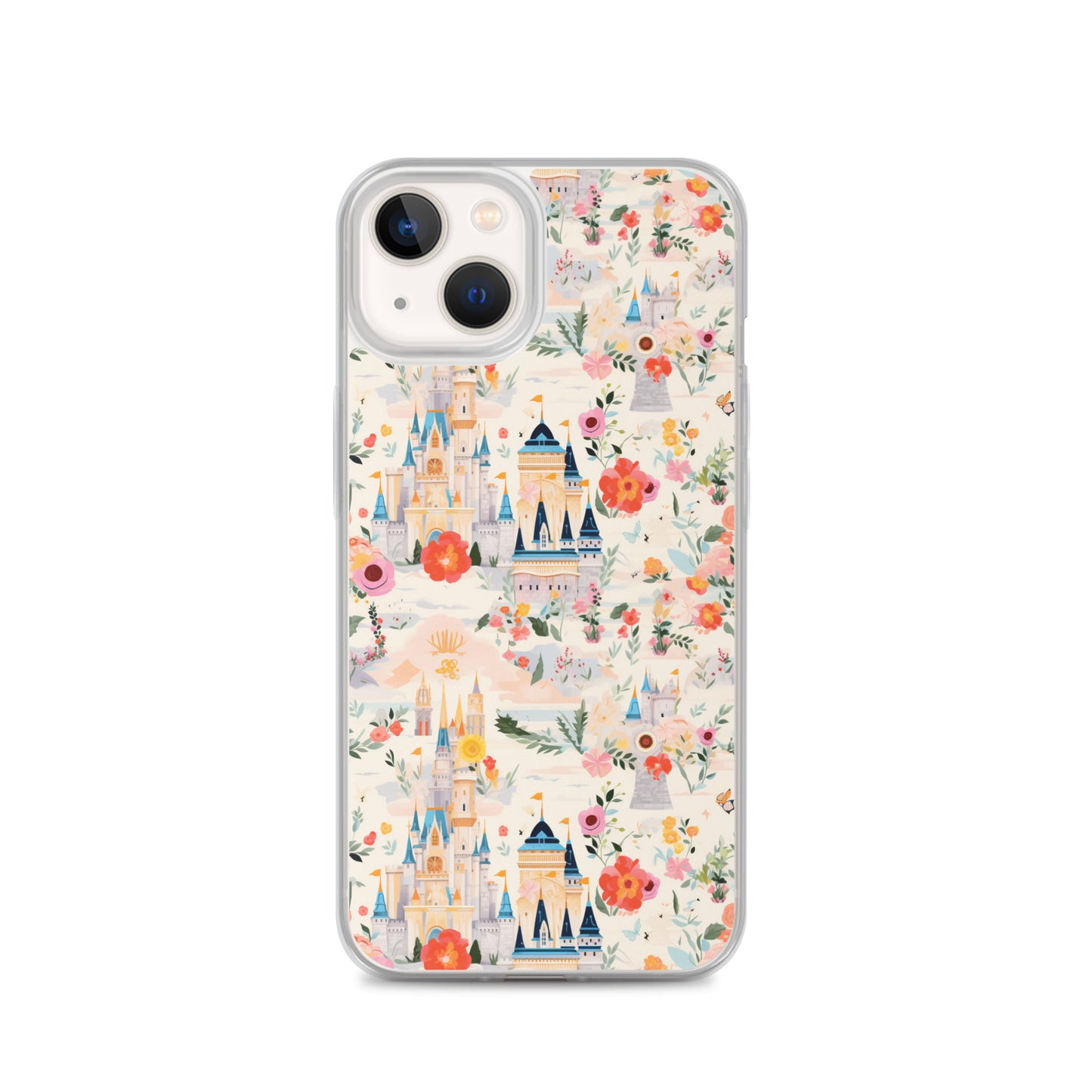 iPhone Case - Castles and Flowers