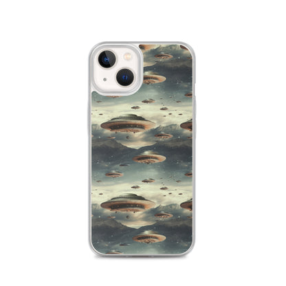 iPhone Case - Flying Saucer Invasion