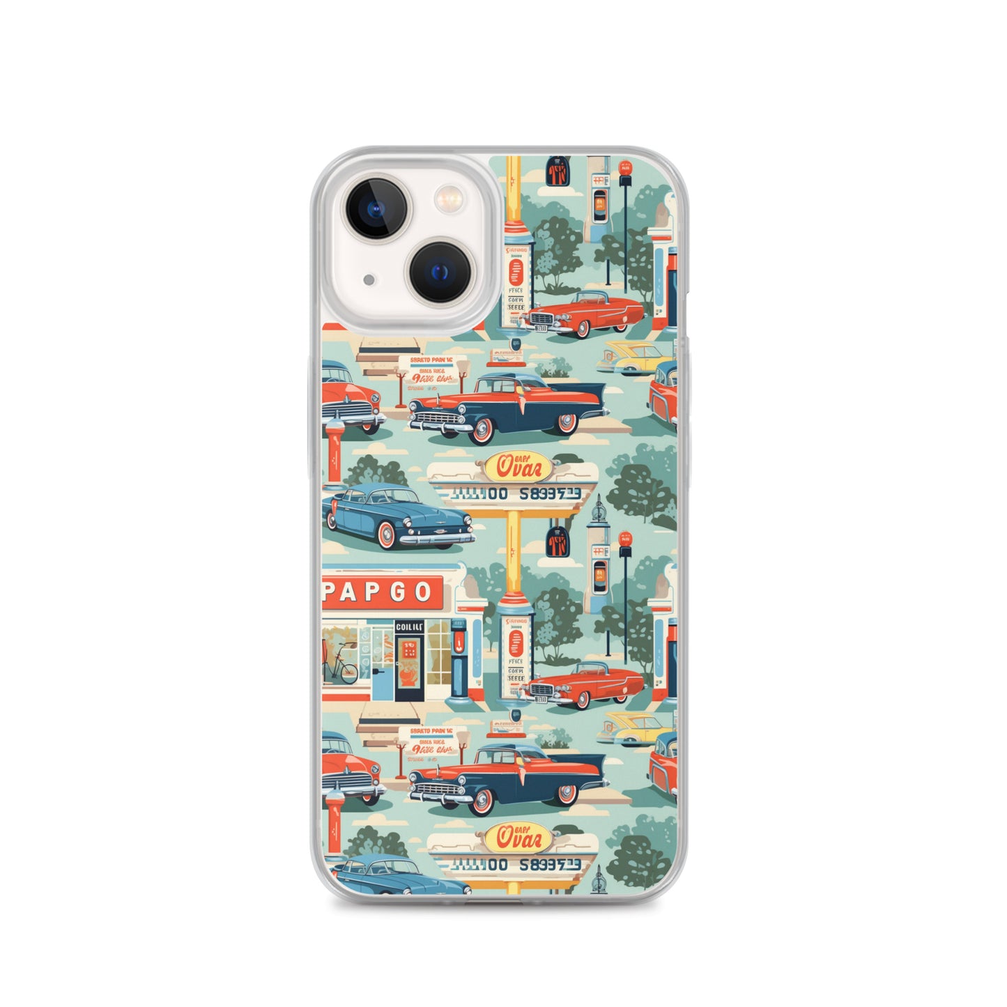 iPhone Case - Retro Roadtrip Rendezvous