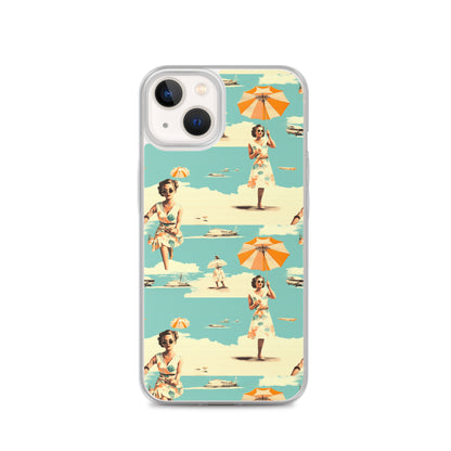 iPhone Case - Vintage Seaside Elegance
