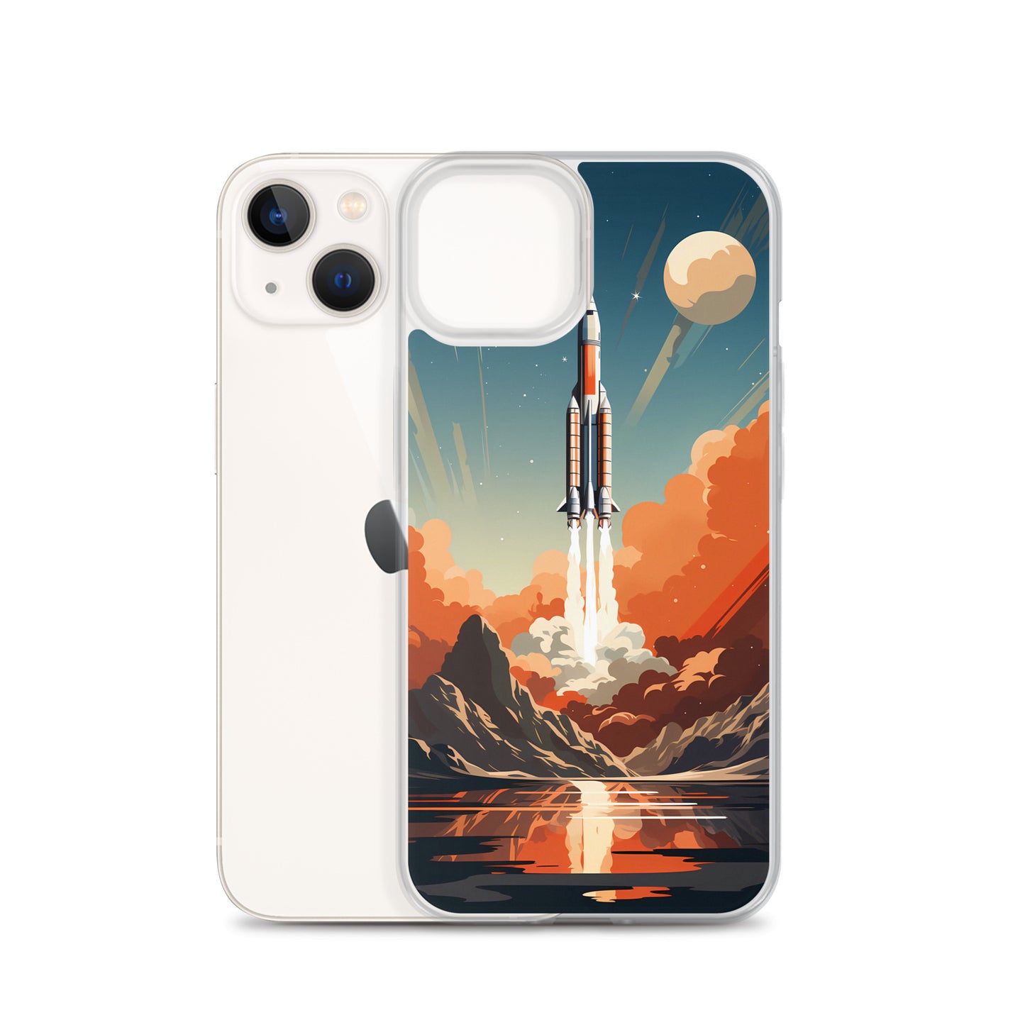 iPhone Case - Retro Rocket