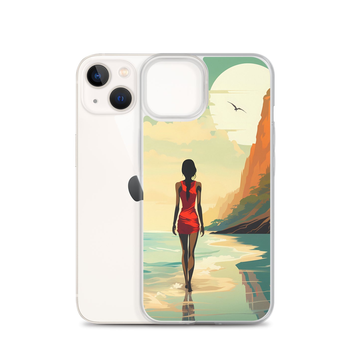 iPhone Case - Minimalist Beach Beauty