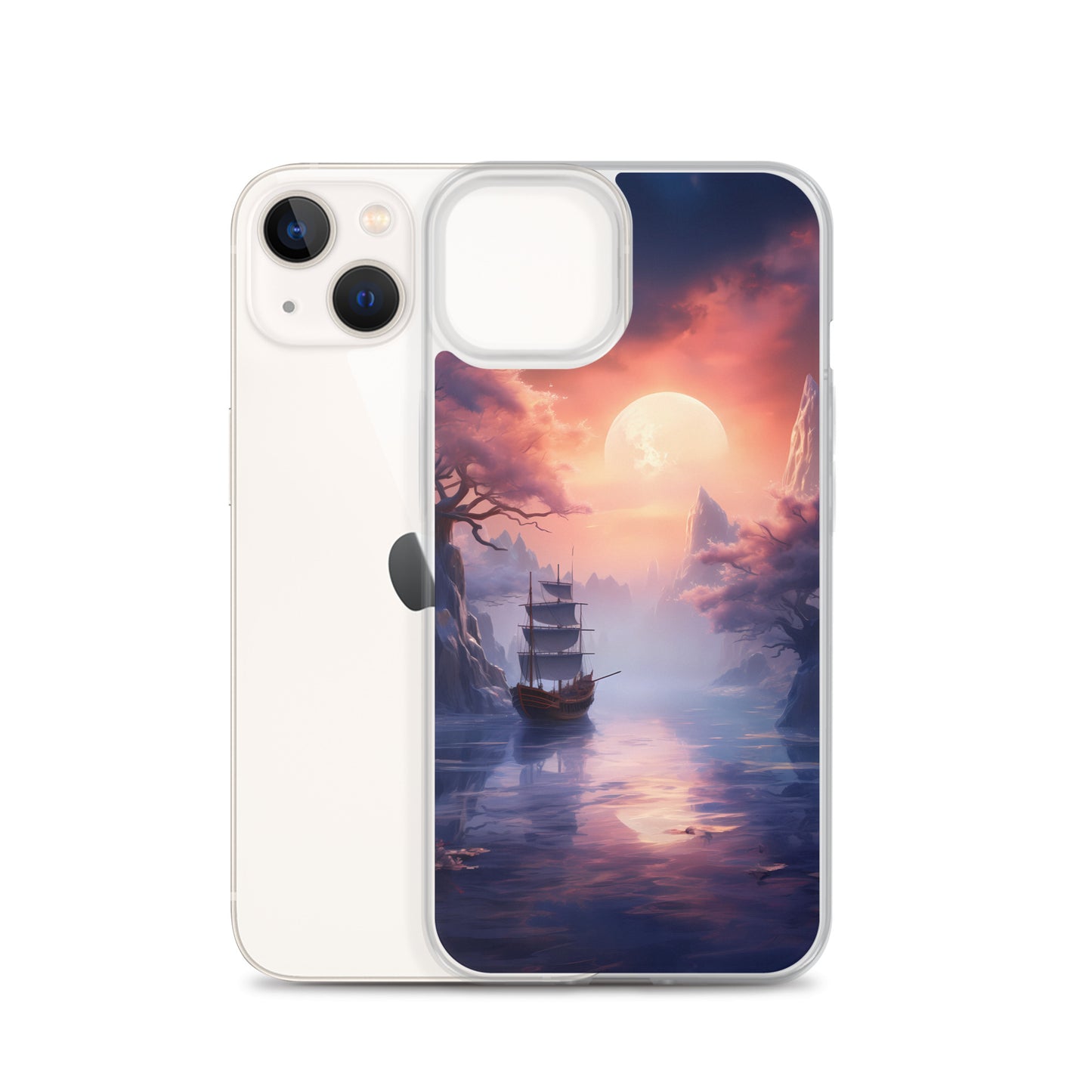 iPhone Case - Japanese Seascape Moonrise
