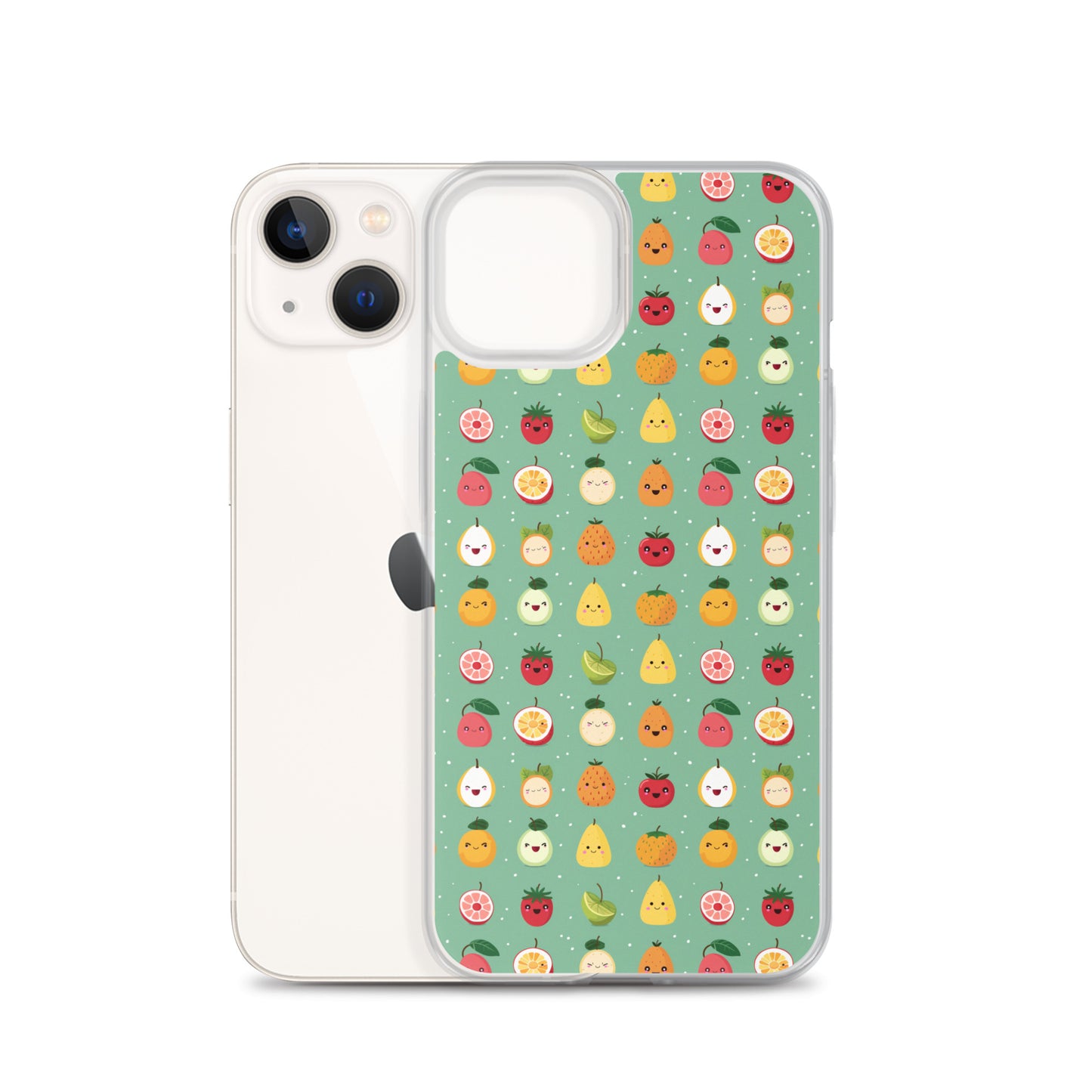 iPhone Case - Cute Fruits Pattern