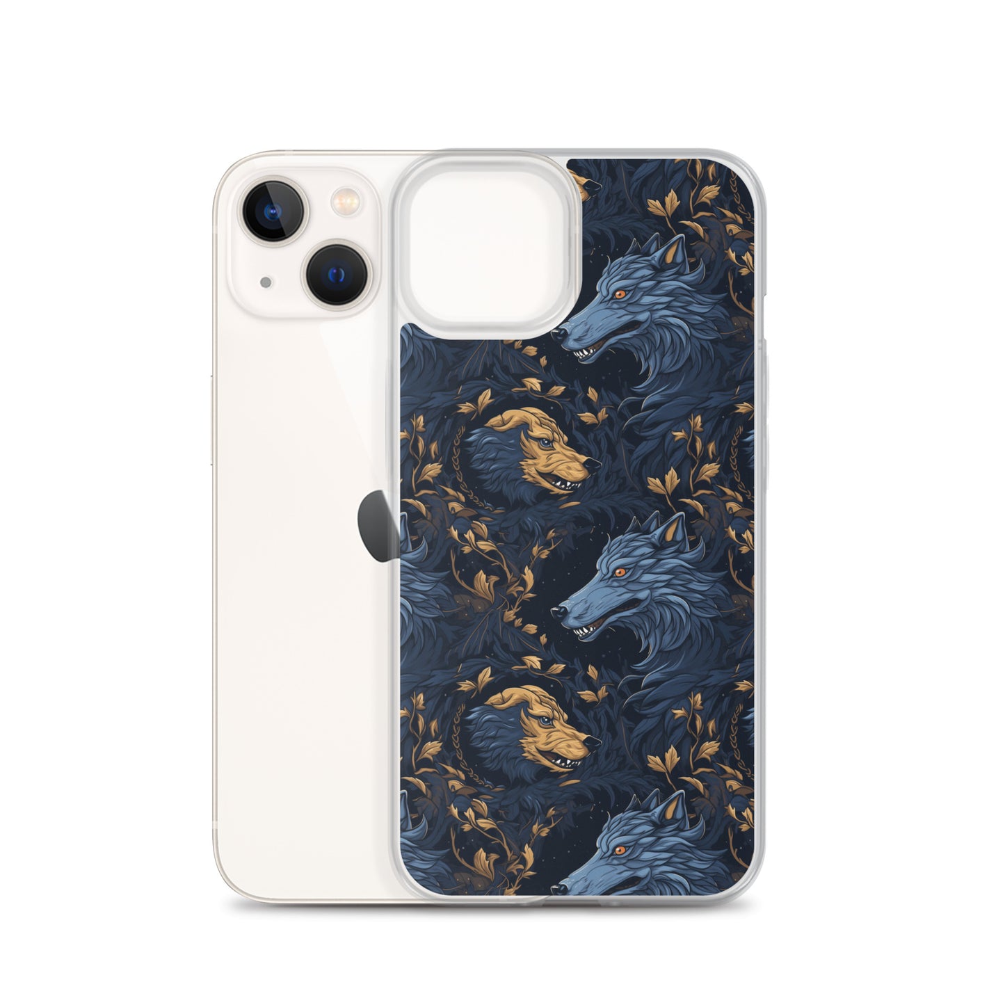 iPhone Case - Wolves Pattern