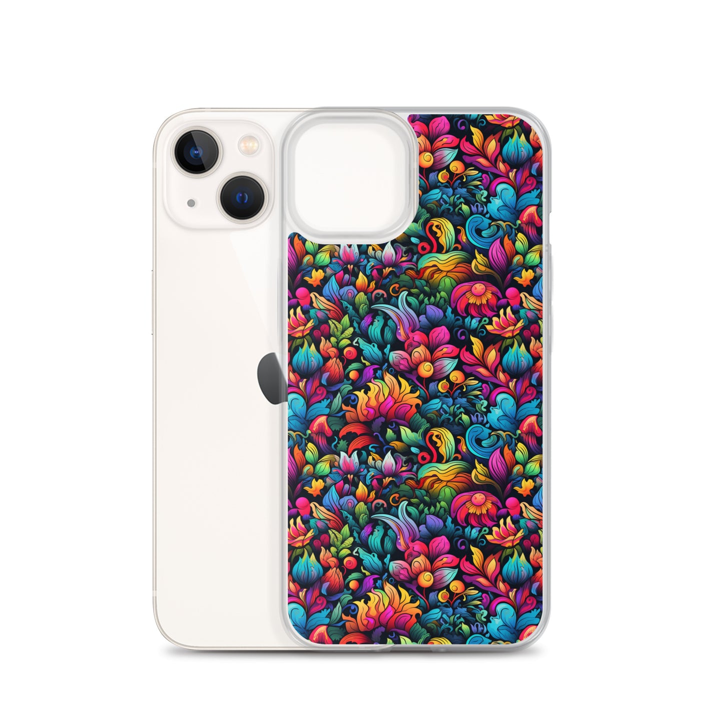 iPhone Case - Psychedelic Flowers
