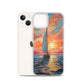 iPhone Case - Luminous Sailboat