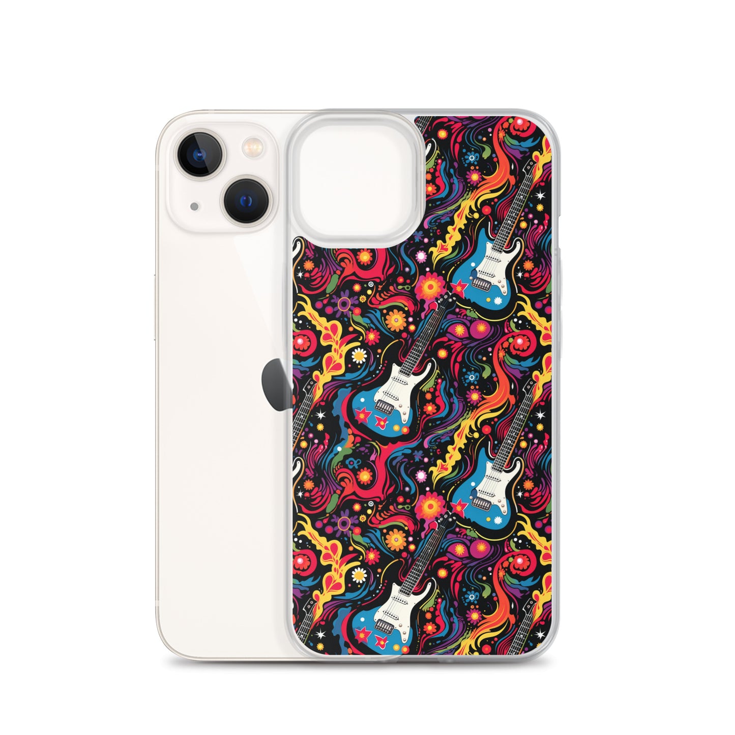 iPhone Case - Psychedelic Guitars