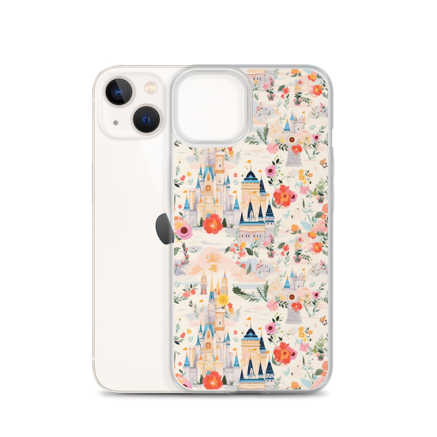 iPhone Case - Castles and Flowers