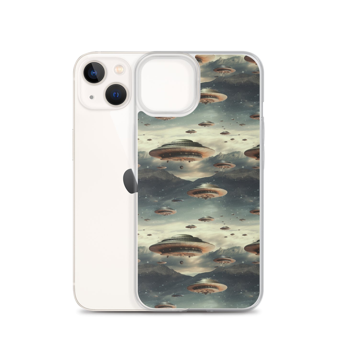 iPhone Case - Flying Saucer Invasion