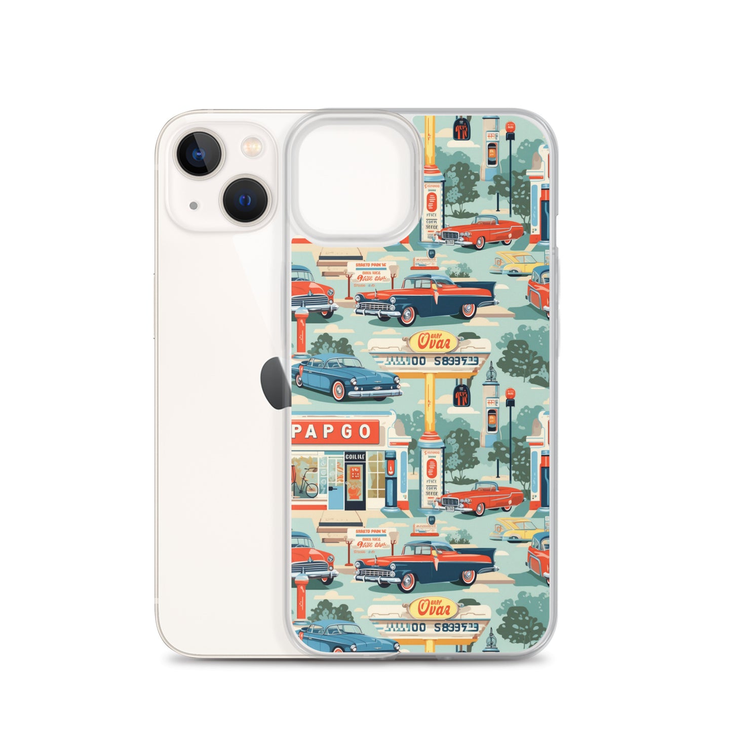 iPhone Case - Retro Roadtrip Rendezvous