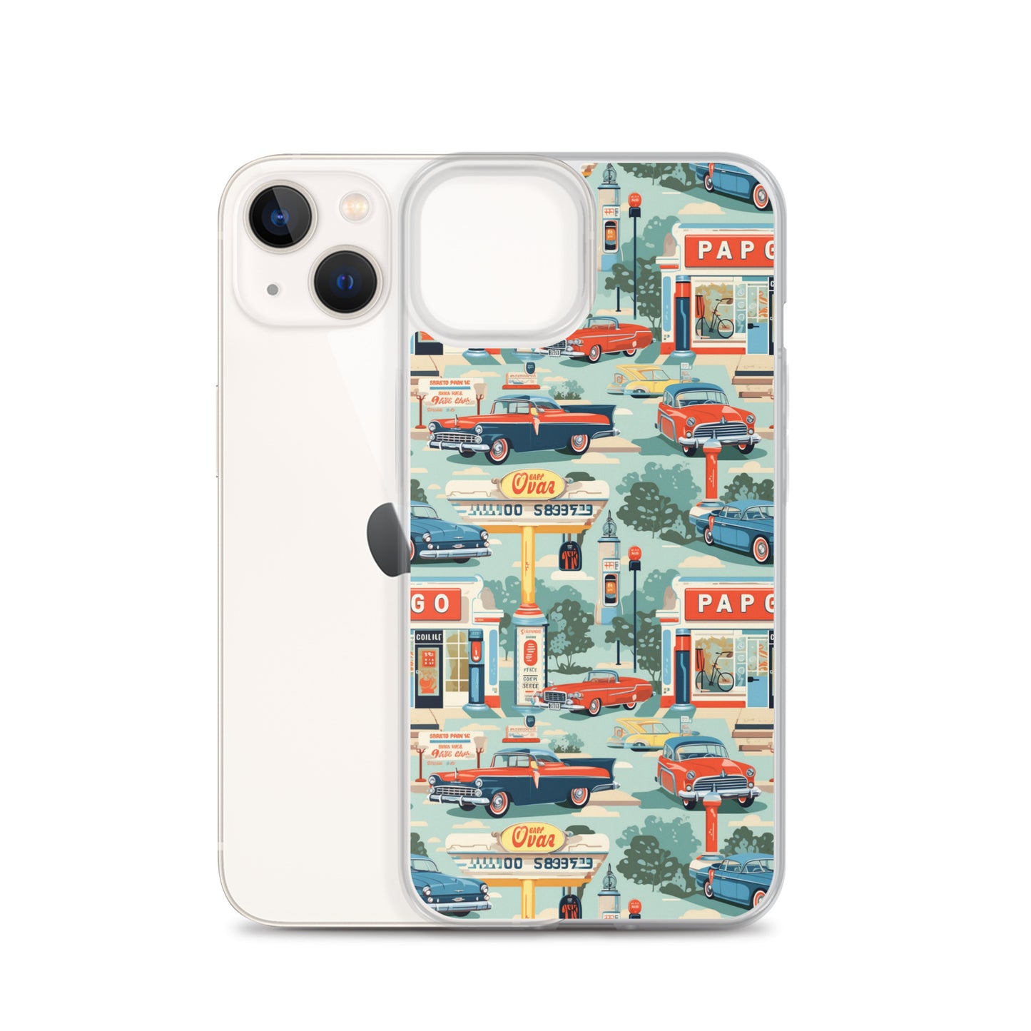 iPhone Case - Retro Roadtrip Rendezvous