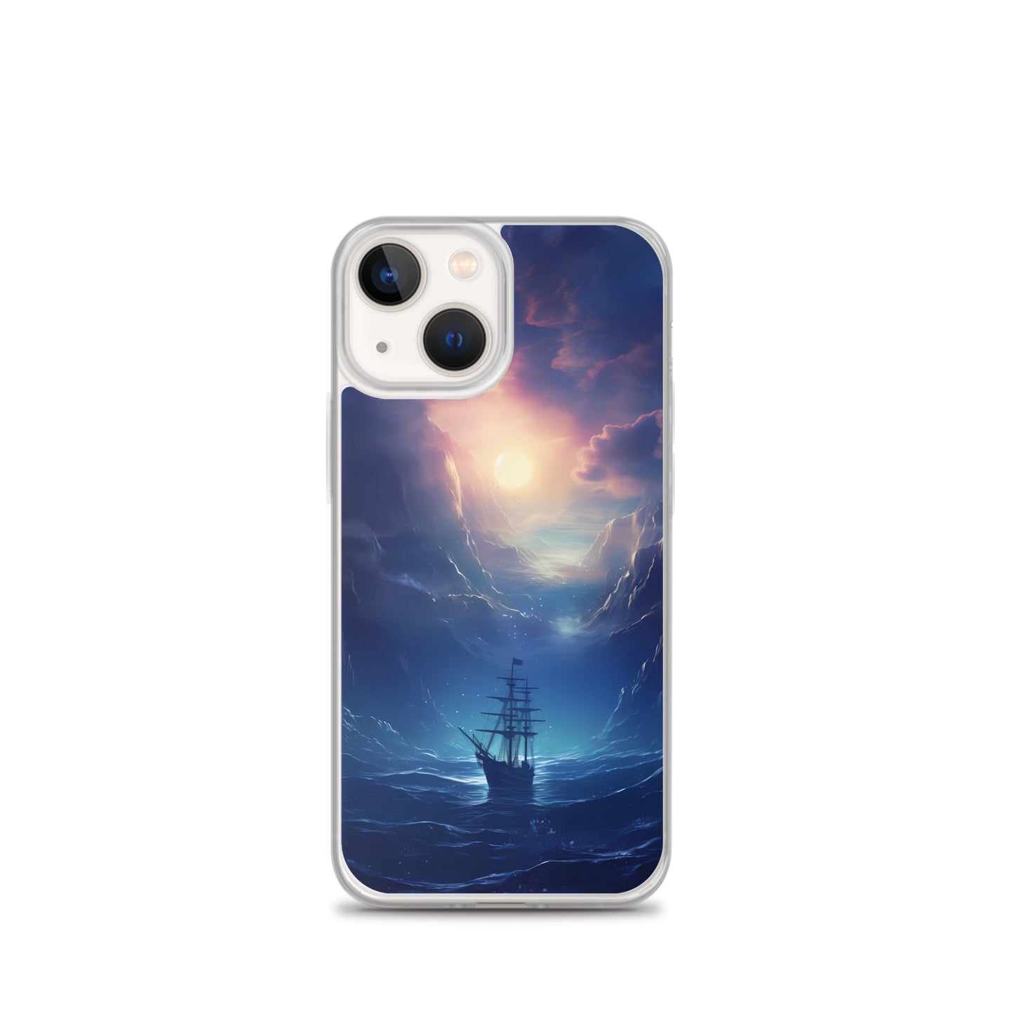 iPhone Case - Wooden Ship in Moonlight