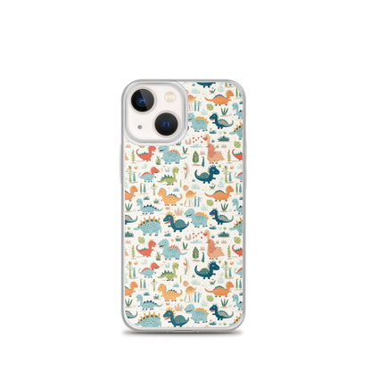 iPhone Case - Cute Dinosaurs Pattern