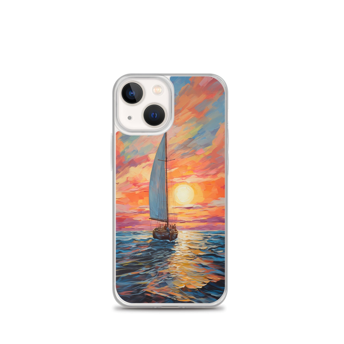 iPhone Case - Luminous Sailboat