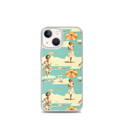 iPhone Case - Vintage Seaside Elegance