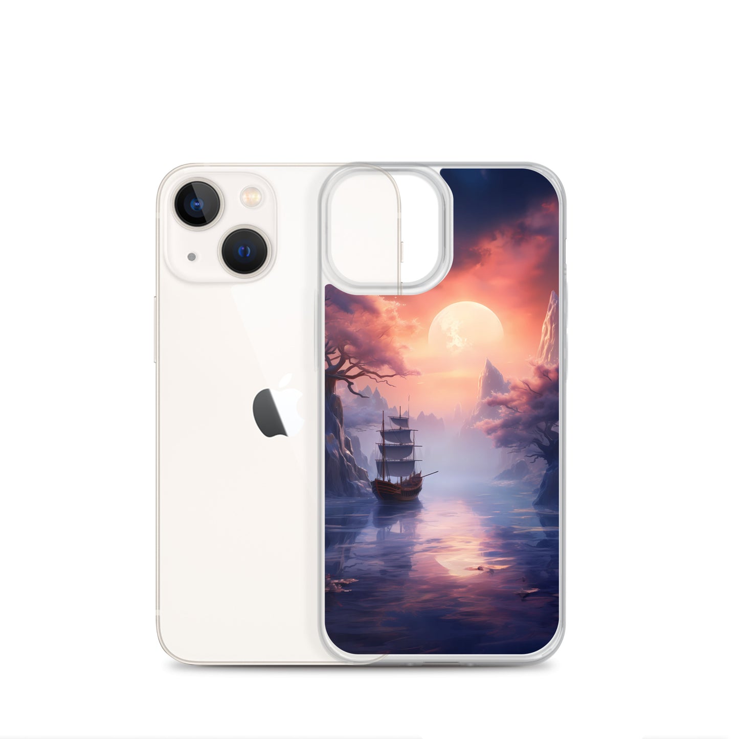 iPhone Case - Japanese Seascape Moonrise