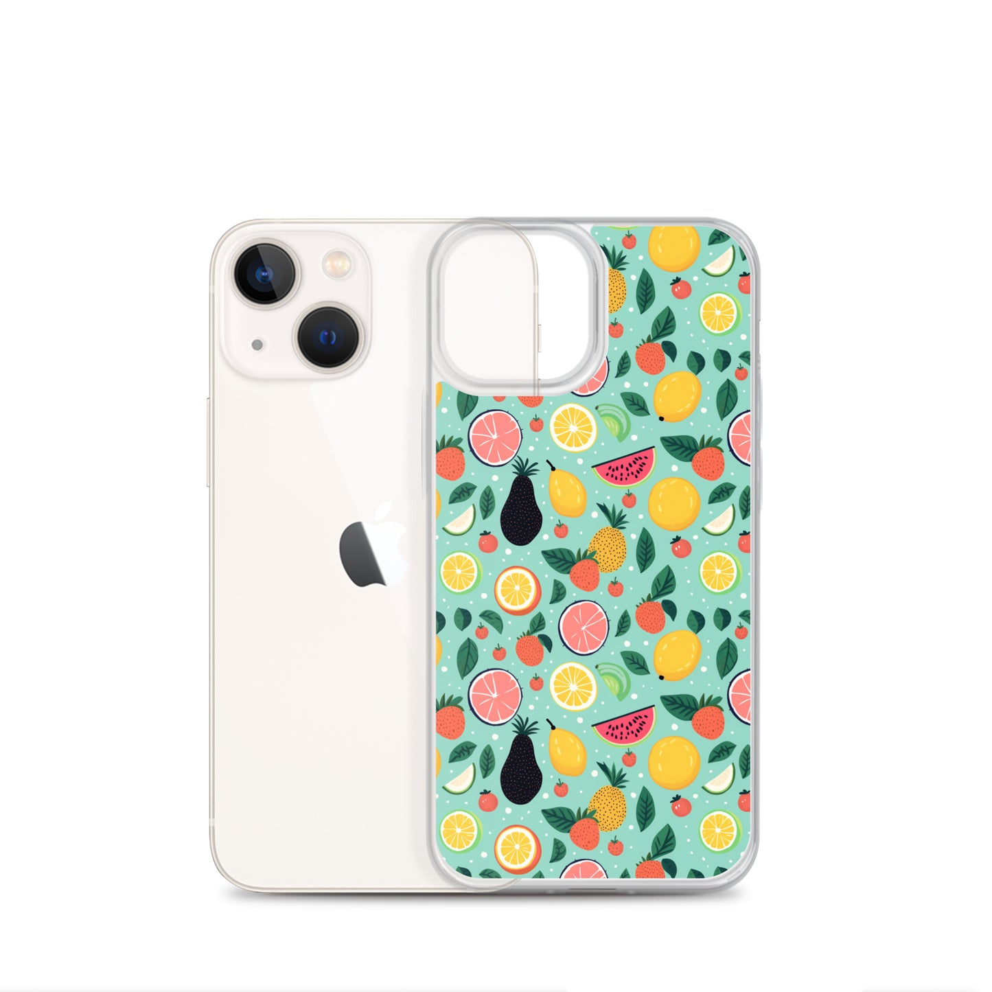 iPhone Case - Fun Fruits Pattern