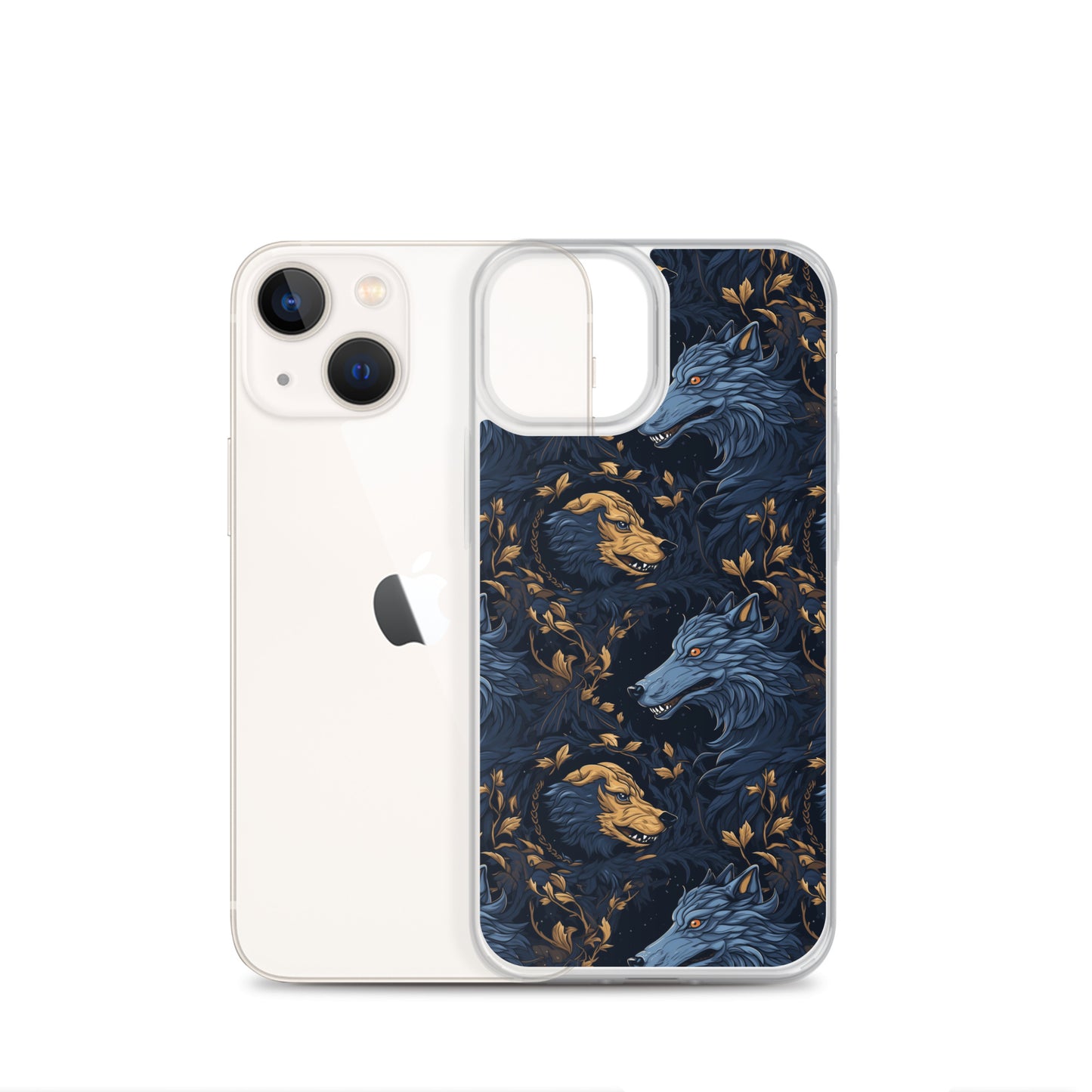 iPhone Case - Wolves Pattern